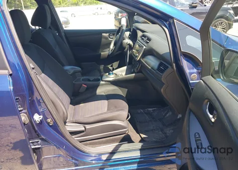 2018 Nissan Leaf S z USA, uszkodzony, nr VIN 1N4AZ1CP9JC301882